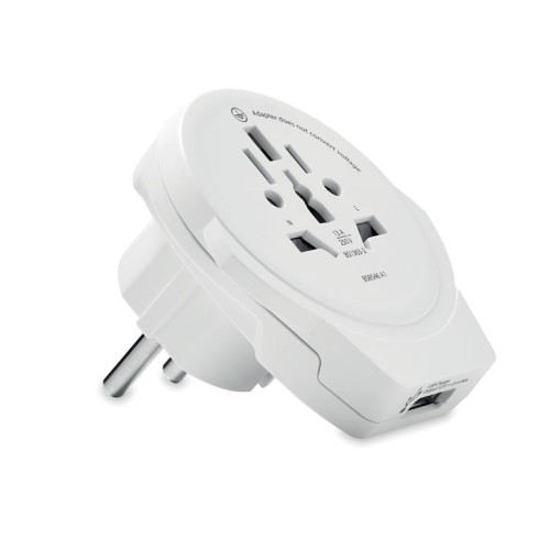 Skross World to Europe USB 12W, weiß Skross World to Europe USB 12W, weiß