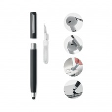 Kuli mit Reinigungs-Set CLEANPEN, schwarz