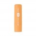 VEGAN GLOSS Vegan lip balm in recycled ABS VEGAN GLOSS, orange