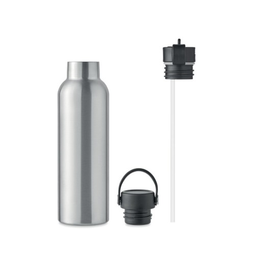 BOALI Dubbelwandige fles 700 ml BOALI, mat zilver