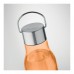 VERNAL RPET fles met PP dop 600 ml VERNAL, transparant oranje