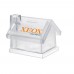 MYBANK Plastic house coin bank MYBANK, transparent