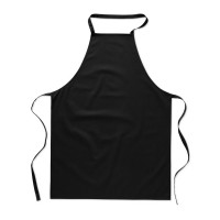 KITAB GLASGOW Kitchen apron in cotton KITAB GLASGOW, black
