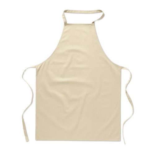 KITAB GLASGOW Kitchen apron in cotton KITAB GLASGOW, beige