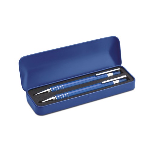 ALUCOLOR Aluminium schrijfset ALUCOLOR, blauw ALUCOLOR Aluminium schrijfset ALUCOLOR, blauw