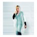NIMBUS Poncho in round container NIMBUS, blue