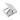GLOW Magnetische dubbele spiegel GLOW, wit