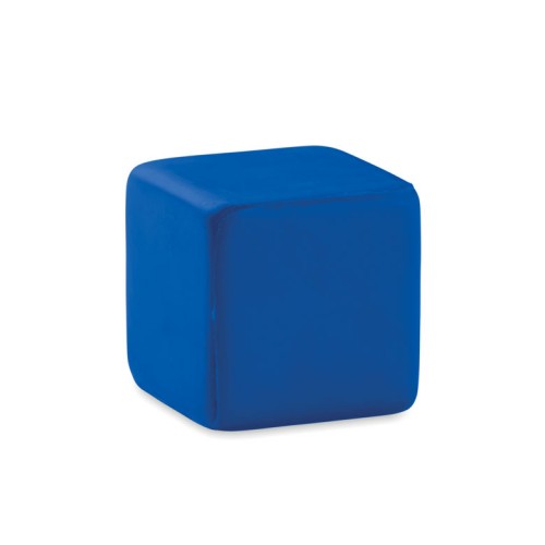 SQUARAX Anti-stress vierkant SQUARAX, blauw