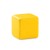 SQUARAX Anti-stress vierkant SQUARAX, geel