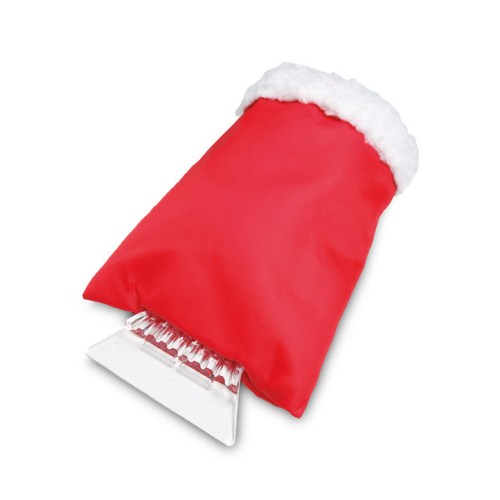 WARMIX Car ice scraper w/ mitten WARMIX, red