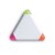 TRIANGULO 3 Kleuren markeerstift TRIANGULO, wit