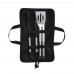 SHAKES BBQ gereedschapset SHAKES, zwart