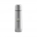 CHAN Dubbelwandige drinkfles 500ml CHAN, mat zilver