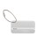 TAGGY Aluminium luggage tag TAGGY, matt silver