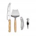 WINE&CHEESE Kaas- en wijnset WINE&CHEESE, hout