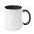 SUBLIMCOLY Gekleurde sublimatie mok SUBLIMCOLY, zwart