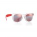 AMERICA TOUCH zonnebril met spiegelglazen AMERICA TOUCH, rood