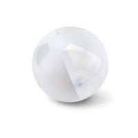 AQUATIME Inflatable beach ball AQUATIME, white