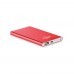 POWERFLAT Flat power bank 4000 mAh POWERFLAT, red