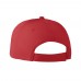 Baseball Kappe 6 Panels BASIE APOLLO, rot Baseball Kappe 6 Panels BASIE APOLLO, rot