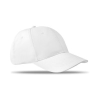 BASIE APOLLO 6 panels baseball cap BASIE APOLLO, white