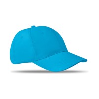 BASIE APOLLO 6 panels baseball cap BASIE APOLLO, turquoise