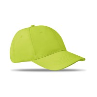 BASIE APOLLO 6 panels baseball cap BASIE APOLLO, lime