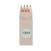 PETIT ABIGAIL 4 mini coloured pencils PETIT ABIGAIL, beige