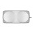 Autosonnenblende OMBRA POUCH, mattsilber