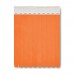 TYVEK One sheet of 10 wristbands TYVEK, orange