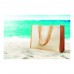 CAMPO DE FIORI Jute/Canvas boodschappentas CAMPO DE FIORI, beige
