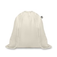 Beutel mit Kordelzug ORGANIC HUNDRED, beige