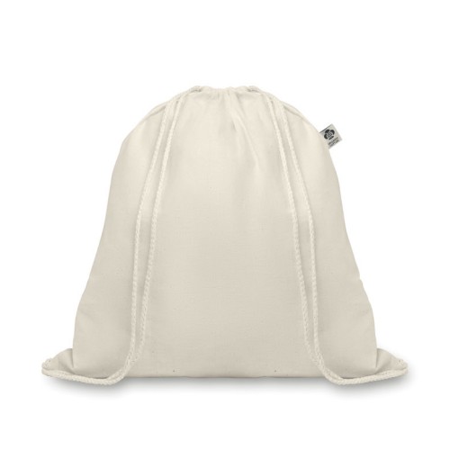 Beutel mit Kordelzug ORGANIC HUNDRED, beige