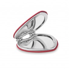 Make-up Spiegel GLOW HEART, rot