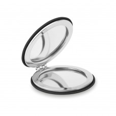 Make-up Spiegel GLOW ROUND, schwarz