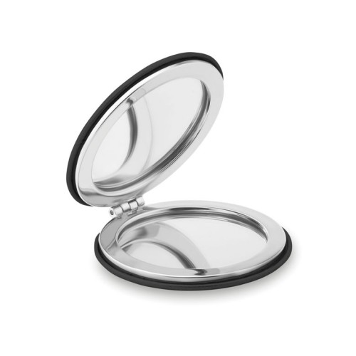 Make-up Spiegel GLOW ROUND, schwarz