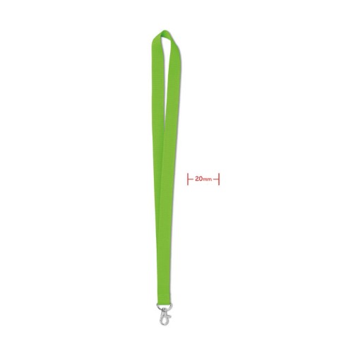 Lanyard 20mm SIMPLE LANY, limette Lanyard 20mm SIMPLE LANY, limette