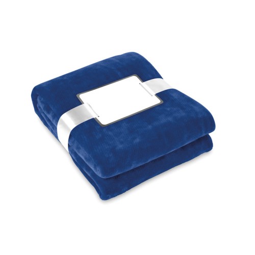DAVOS Blanket flannel DAVOS, blue DAVOS Blanket flannel DAVOS, blue