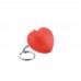 LOVY RING Sleutelhanger met PU hart LOVY RING, rood LOVY RING Sleutelhanger met PU hart LOVY RING, rood