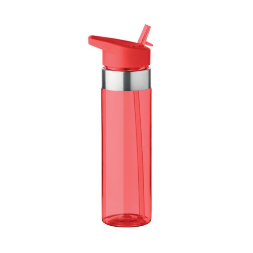 SICILIA 650 ml tritan bottle SICILIA, transparent red