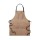 Kochschürze Leder CHEF, taupe