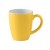 COLOUR TRENT Ceramic coloured mug 290 ml COLOUR TRENT, yellow