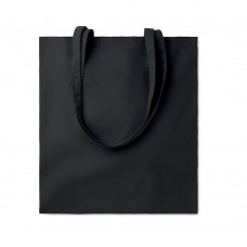 COTTONEL COLOUR + Katoenen boodschappentas COTTONEL COLOUR +, zwart