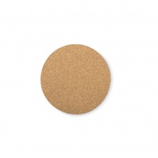 BIERPON Ronde onderzetter kurk BIERPON, hout