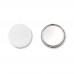 Badge mit Make-up Spiegel MIRROR, mattsilber Badge mit Make-up Spiegel MIRROR, mattsilber