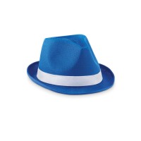 WOOGIE Coloured polyester hat WOOGIE, royal blue