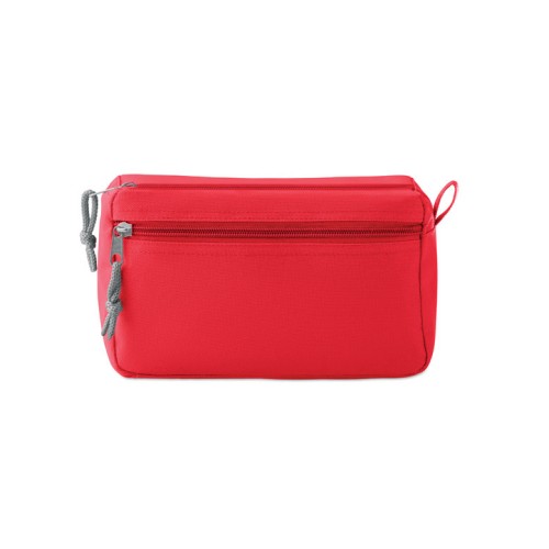 NEW & SMART PVC free cosmetic bag NEW & SMART, red NEW & SMART PVC free cosmetic bag NEW & SMART, red