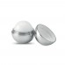 UV SOFT Round lip balm UV finish UV SOFT, shiny silver