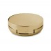 Lippenbalsam mit Spiegel DUO MIRROR, goldfarbend Lippenbalsam mit Spiegel DUO MIRROR, goldfarbend