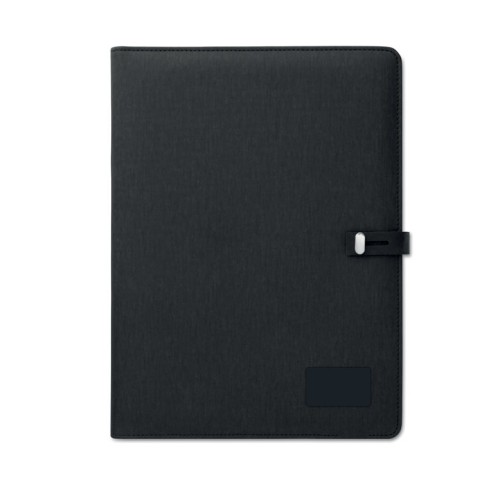 SMARTFOLDER A4 folder w/wireless charger5W SMARTFOLDER, black